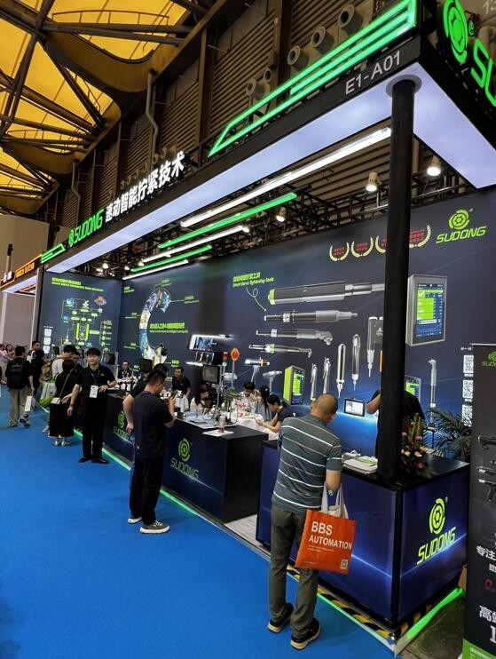 展會進行時|速動智能展會現場直擊:智能擰緊技術賦能工業4.0